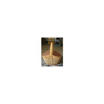 Rattan And Seagrass Basket