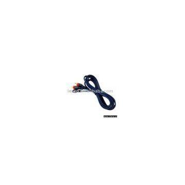 Stereo Plug Cable -3.5mm stereo plug to 2RCA plug (Double Color)