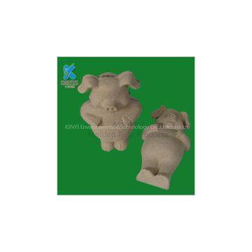 Environmental Paper Pulp Animal Tray, Gift,DIY Color Can be photo-2