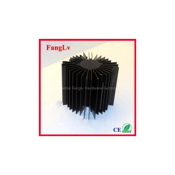 Aluminum Round Heat Sink,Extruded Heat Sink