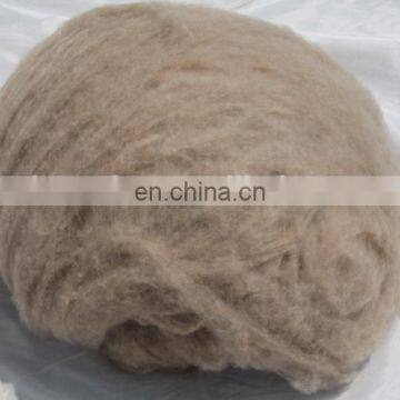 100% Kazakhstan Cashmere Fibre Brown 18.0mic/34mm