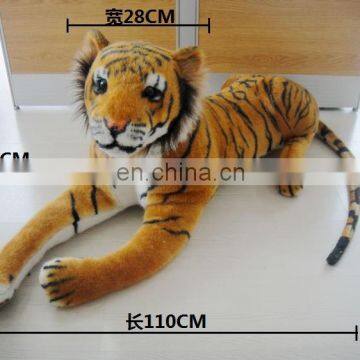 2016 wholesale high quality cute lifelike tiger plush toys