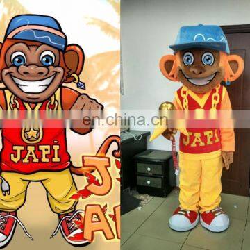 customized monkey mascot costumes