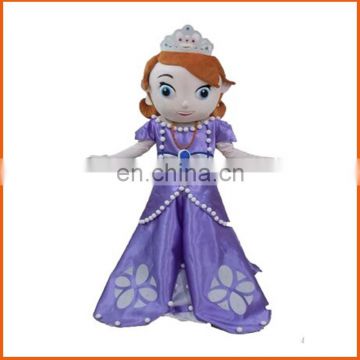 Princess Sophia mascot costume,used mascot costumes for sale