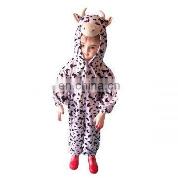 Children Animal style plush cow School Party costume cloth