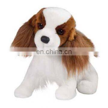 Long fur big ears Spaniel Dog soft toy