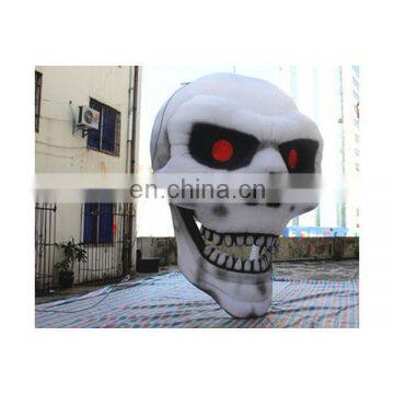 giant inflatable skull head decoration skull for sale