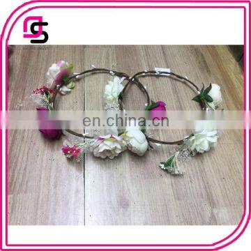 2017 fahsion flower popular cute hair accessories clip