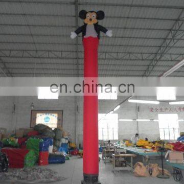 6m High Inflatable Cartoon Characters Mouse Rabbit Air Dancer for Advertisement photo-2