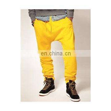 funky colors drop crotch joggerpants - low crotch training jogging - mens drop crotch sweat pants