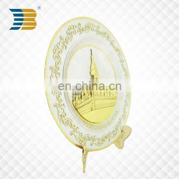 Professional Duel Plating Custom Metal Souvenir Plate photo-2