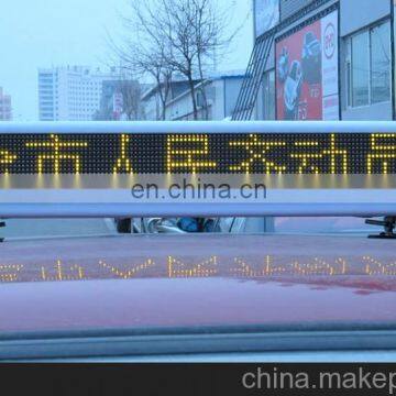 Factory Hot Sale High Brightness Outdoor Use Waterproof Taxi Top Led Display photo-3