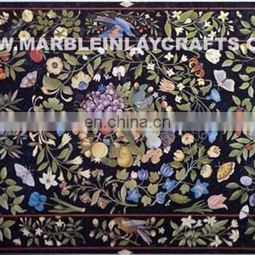 Marble Inlaid Dining Tables Tops, Marble Inlay Table Top, Marble Inlay Pietra Dura Table Tops