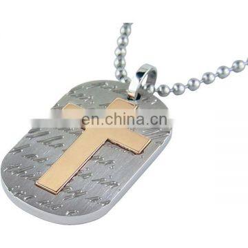 metal custom christian dog tags