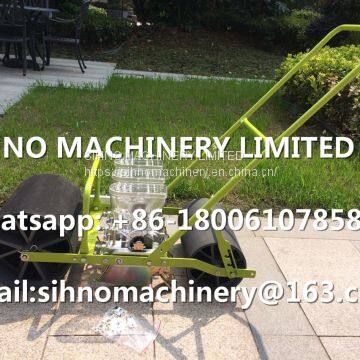 3 Rows Hand Push Vegetable Planter,taro, spinach, asparagus, sesame, lettuce, celery, cabbage planter +86-18006107858
