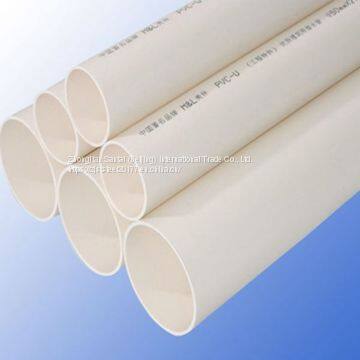 Rigid pvc pipe low pressure water supply pvc-u pipe for drainage