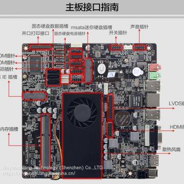 Dual Core Motherboard With CPU Core I3 4010U Support OEM photo-5