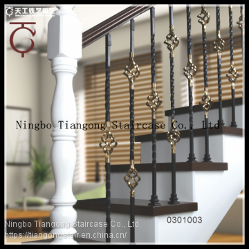 Durable Decorative Indoor Stair Balustrade