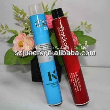 Hot Sale Aluminum Soft Hair Dye Packaging Tube