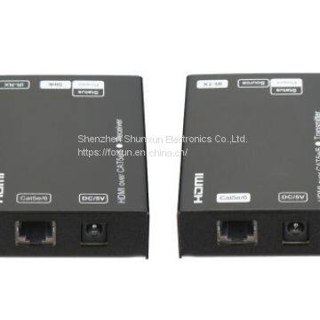 60m HDMI Extender over single cat5e/6 cable support 3D,IR