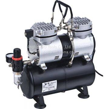 Two Cylinder Portable Airbrush Mini Compressor AS-196