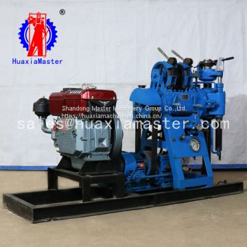 Strong impact force and 130m drill depth XY-130 hydraulic water well drilling rig for exporting well drill rig