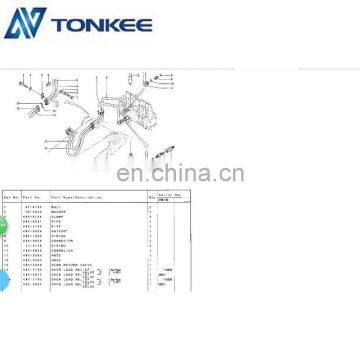 E70B Excavator Hydraulic Control Valve Assy 085-5657 Directional Control Valve
