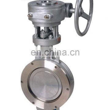 316 Stainless Steel Metal Seal Manual Wafer Butterfly Valve