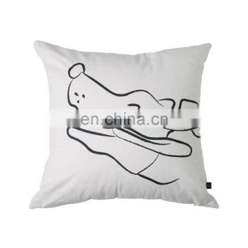 RAWHOUSE Cotton Canvas Cushion Covers Leopard Print Cushions Image photo-4