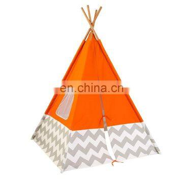 100% Cotton Canvas Teepee Kids Tent,High Quality Kid Teepee Playing Kids House Tent photo-5