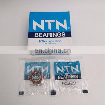 Price List Ntn Bearing 6902 2RS ZZ Thin Wall Deep Groove Ball Bearing 6902LLU Miniature Size 15X28X7mm
