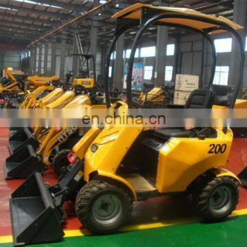 Hot Agricultural Garden Farm Machine Mini Loader Compact Wheel Loader photo-7