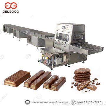 Chocolate Tempering Coating And Enrobing Machine Wafer Chocolate Enrobing Machine