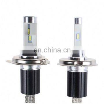 High quality H7 H11 9005 9006 led auto light slim size headlamp bulbs fanless car LED headlight