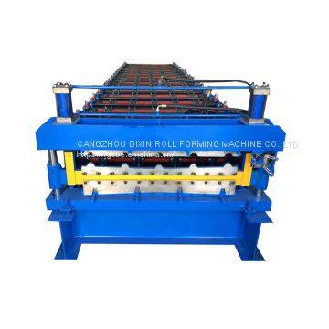 Double Layer IBR Steel Roofing Sheet Roll Forming Machine