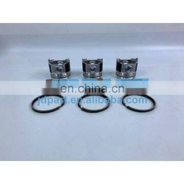 3KR2 Cylinder Pistons Set With Piston Ring For Isuzu