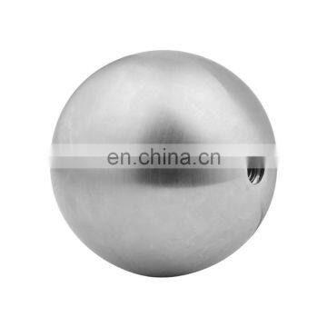 200 mm Stainless Steel Bearing Solid Ball Connect with Glass Bracket Male on Handrails