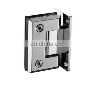 Stainless Steel Frameless Temper Alloy Curve Bathroom Shower Zinc Hinge Glass Door Clamp photo-3