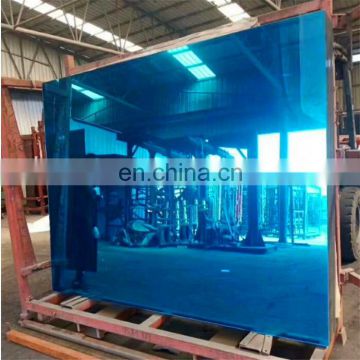 6mm blue color silver glass mirror price