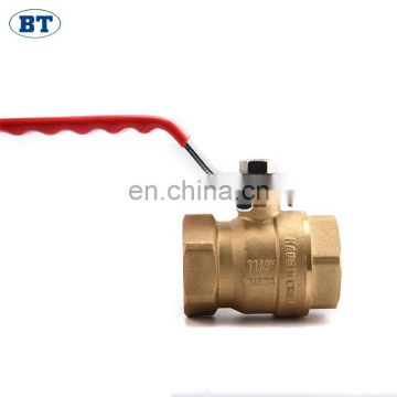 BT1005 best seller zinc coated brass ball valve dn40 dn50