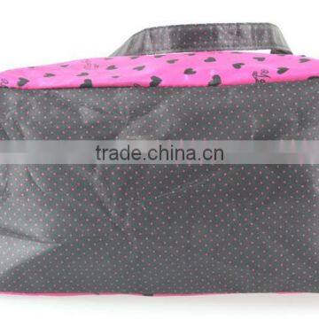 Handy Pot Red Rose Cosmetic Bag With Lovely Bowknot photo-5