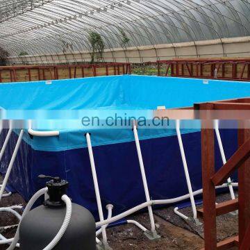 PVC Inflatable Water Toys Family Plastic Rectangular Water Park Swimming Frame Pool for Sale