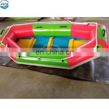 CE/SGS/EN15649 Certificate Custom 8 Person Seated Inflatable Floating Raft Drfit Boat Pvc Material for Sale photo-4