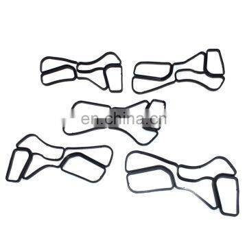 Free Shipping! 5Pcs Oil Cooler Seal Gasket For Mercedes-Benz E280 E320 CLK500 ML350 ML500 S430