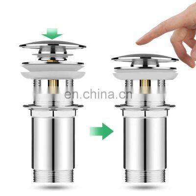 Vessel Bathroom Slivery Luxury Pop up Drain Waste photo-2