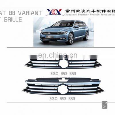 Car Intake Grille (HIGH CONFIGULATION) for vw Passat B8 2016 Auto Parts Front Grille (HIGH CONFIGULATION) OEM 3GO 853 653 photo-3