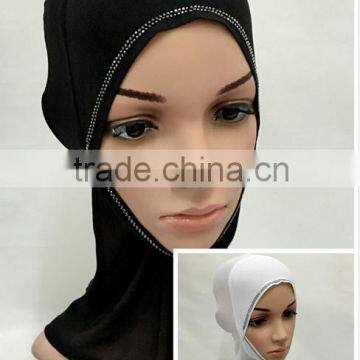 2016 Popular Summer light MUSLIM UNDERSCARFS ISLAMIC INNER ninja CAP