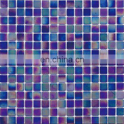 Foshan Crystal glass mosaic mixes color Symphony glass tiles for decoration