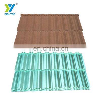 Good Quality Stone Coated Alu=zinc Roof Sheet Nosen Type for House photo-3
