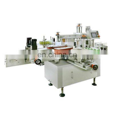 automatic 2 side water bottle sticker labeling machine
